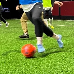 Mizuno Morelia Neo Sala β Japan Tf Blue White 착용 스타일