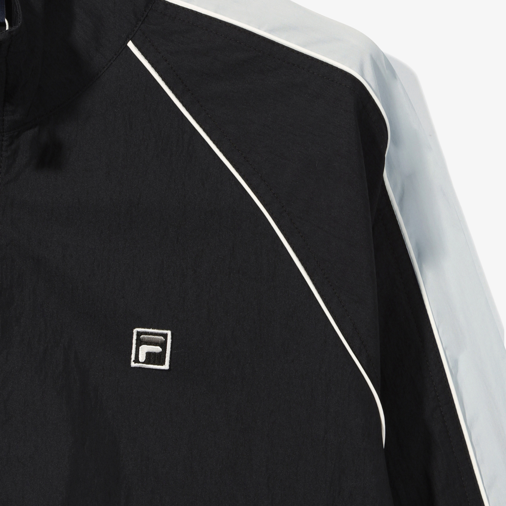 [6% 적립] 휠라 블럭 트랙 자켓 블랙([6% 적립] FILA Block Track Jacket Black) - 5