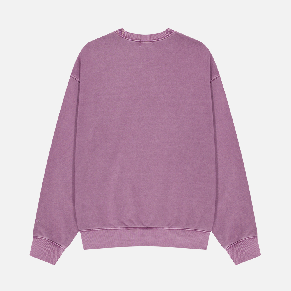 맨하탄 레코즈 로고 피그먼트 크루넥 - 퍼플(Manhattan Records Logo PM Crew Neck - Purple) - 3