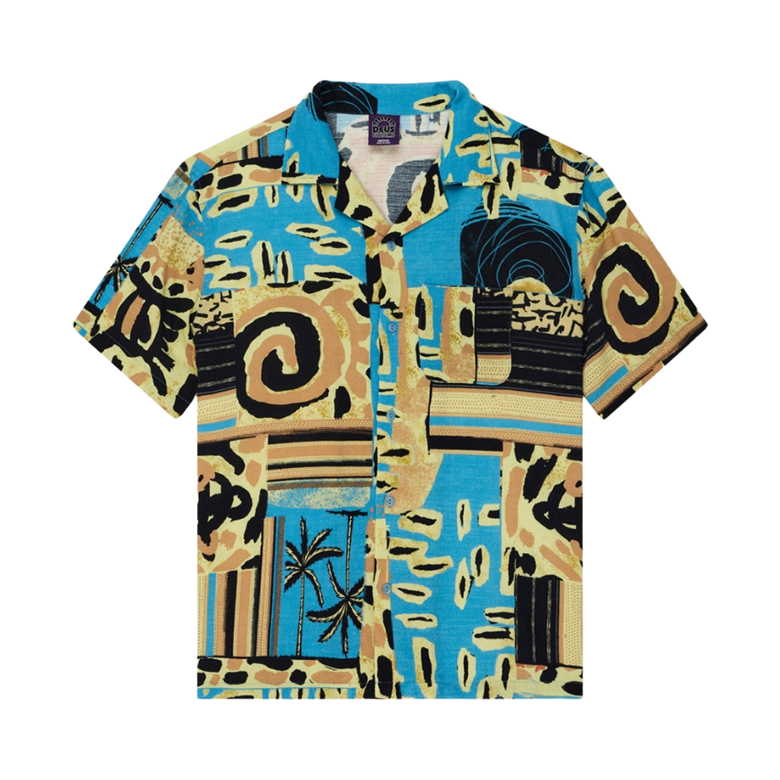 D262USH525040 [6% 적립] Deus Ex Machina Freamon Shirt Yellow