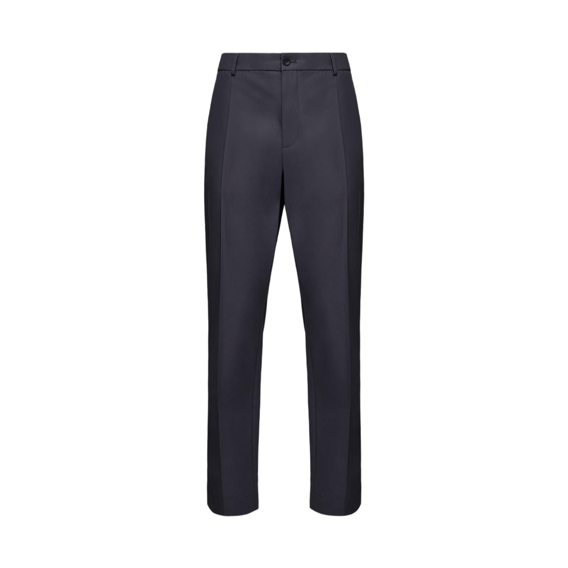 몽클레르 테크니컬 코튼 블렌드 트라우저 네이비 블루 - 26SS(Moncler Technical Cotton Blend Trousers Navy Blue - 26SS)