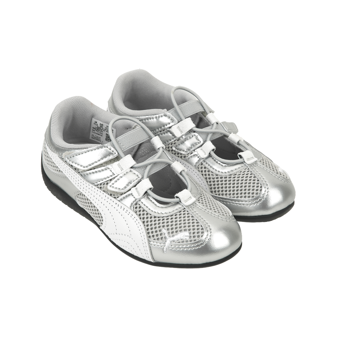 (PS) 푸마 스피드캣 고 메탈릭 V 실버((PS) Puma Speedcat Go Metallic V Silver) - 4