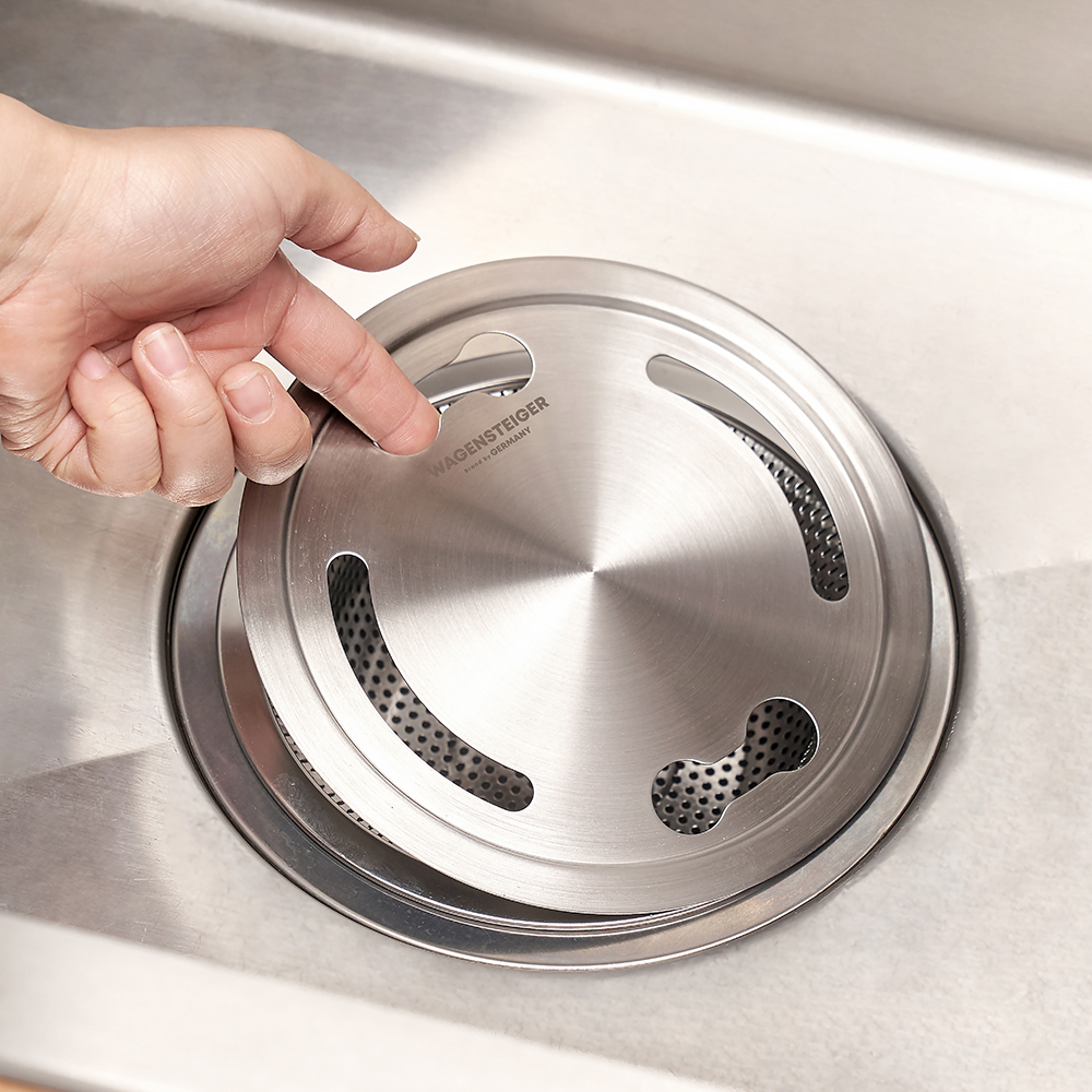 바겐슈타이거 클라 드레인 앤 커버(WAGENSTEIGER Stainless Drain Strainer + Lid) - 2