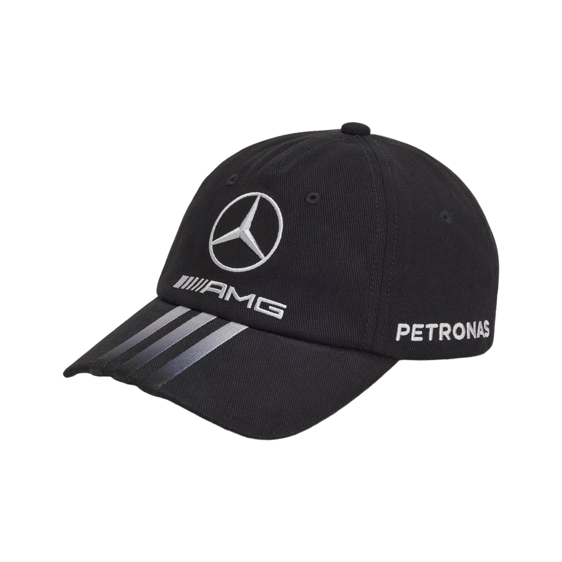 Y-3 x 메르세데스 AMG 페트로나스 F1 팀 실버 애로우 대드 캡 블랙