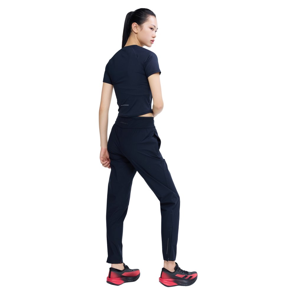 프로-스펙스 여성 다운타임 피티드 반팔티셔츠 블랙(PRO-SPECS Women's Downtime Fitted Short Sleeve T-Shirt Black) - 4