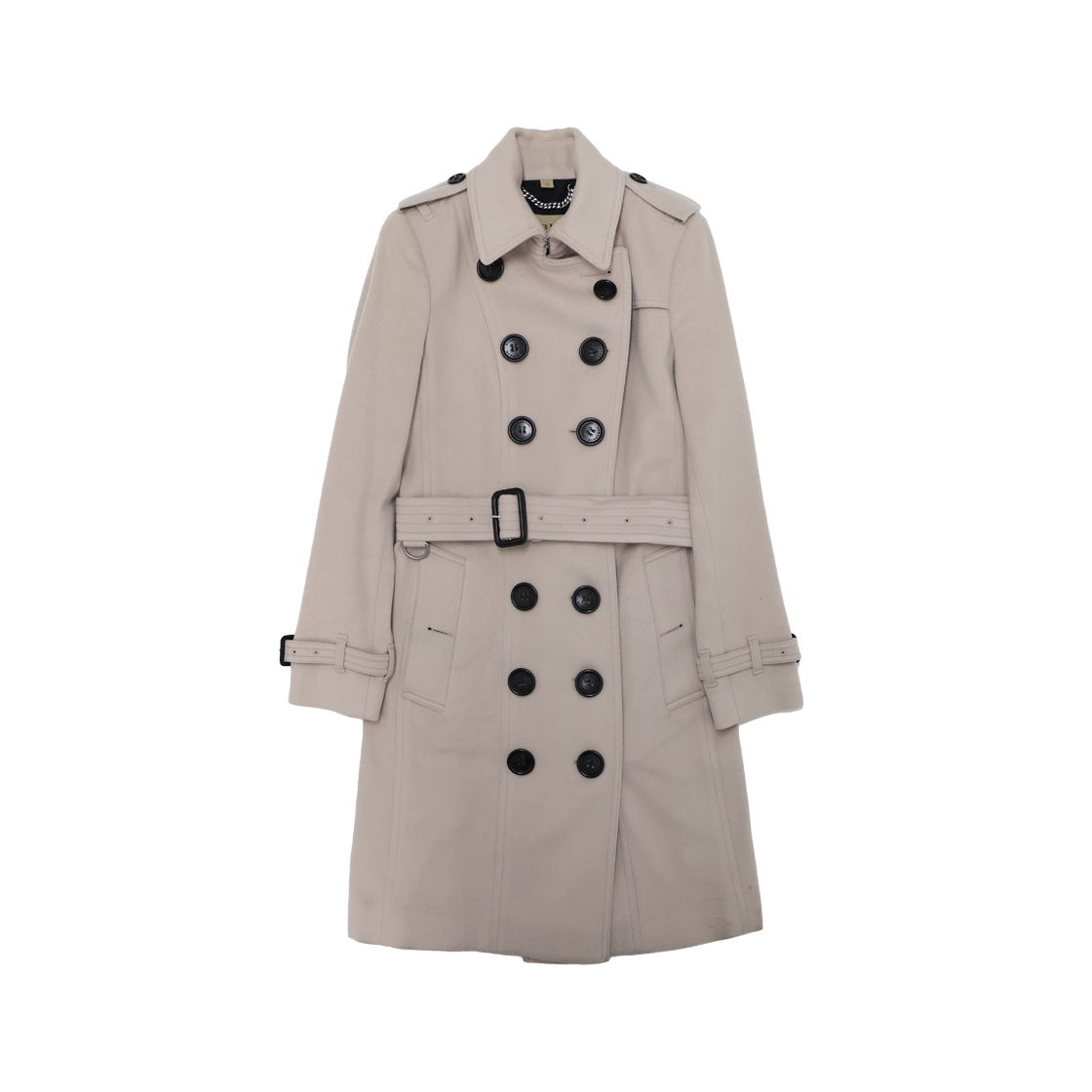 버버리 4059144 샌드링엄 트렌치코트 캐시미어 라이트 핑크(Burberry Sandringham Cashmere Trench Coat in Light Pink)