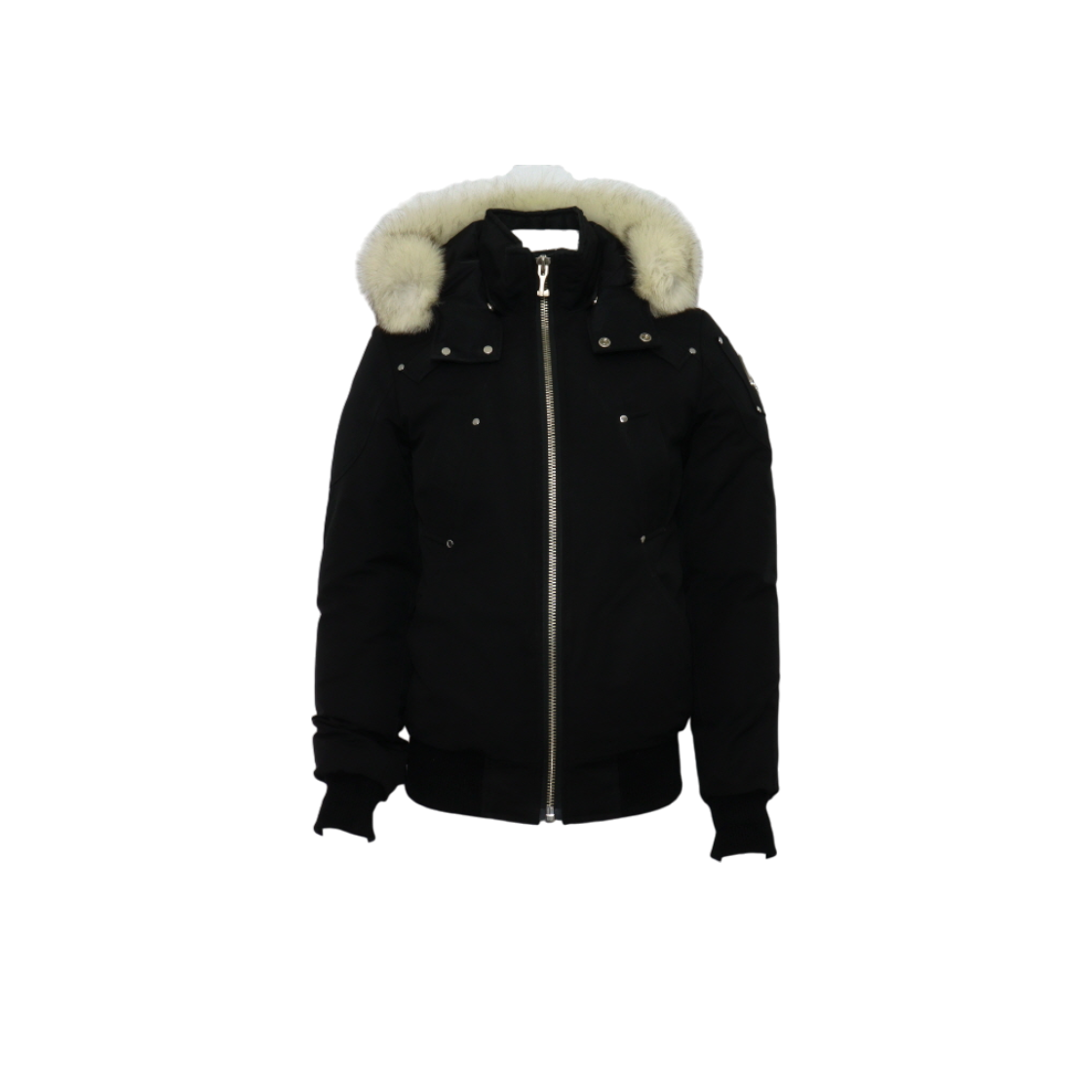 IT3HQ99NF6M4 Moose Knuckles MK8680MBK Black Ballistic Men's Puffer Jacket