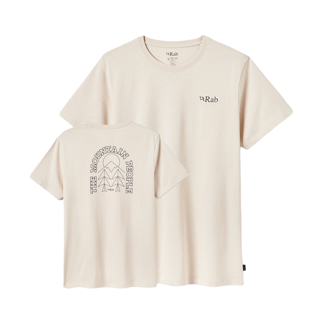 랩 스탠스 써크 티 여 에크루(Rab Stance Cirque Tee Wmns Ecru) - 1