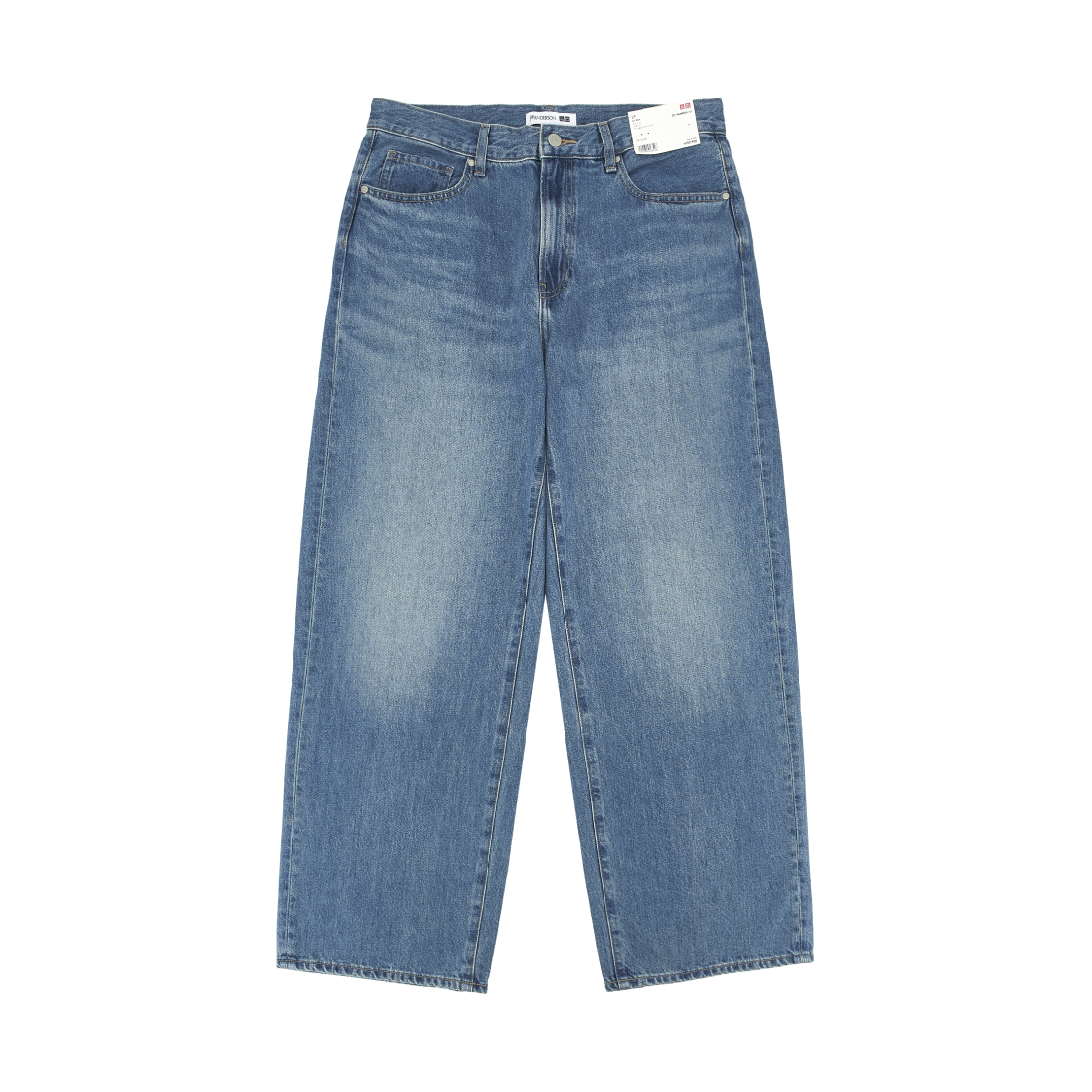 462930-64 Uniqlo x JW Anderson Wide Fit Jeans Blue - KR