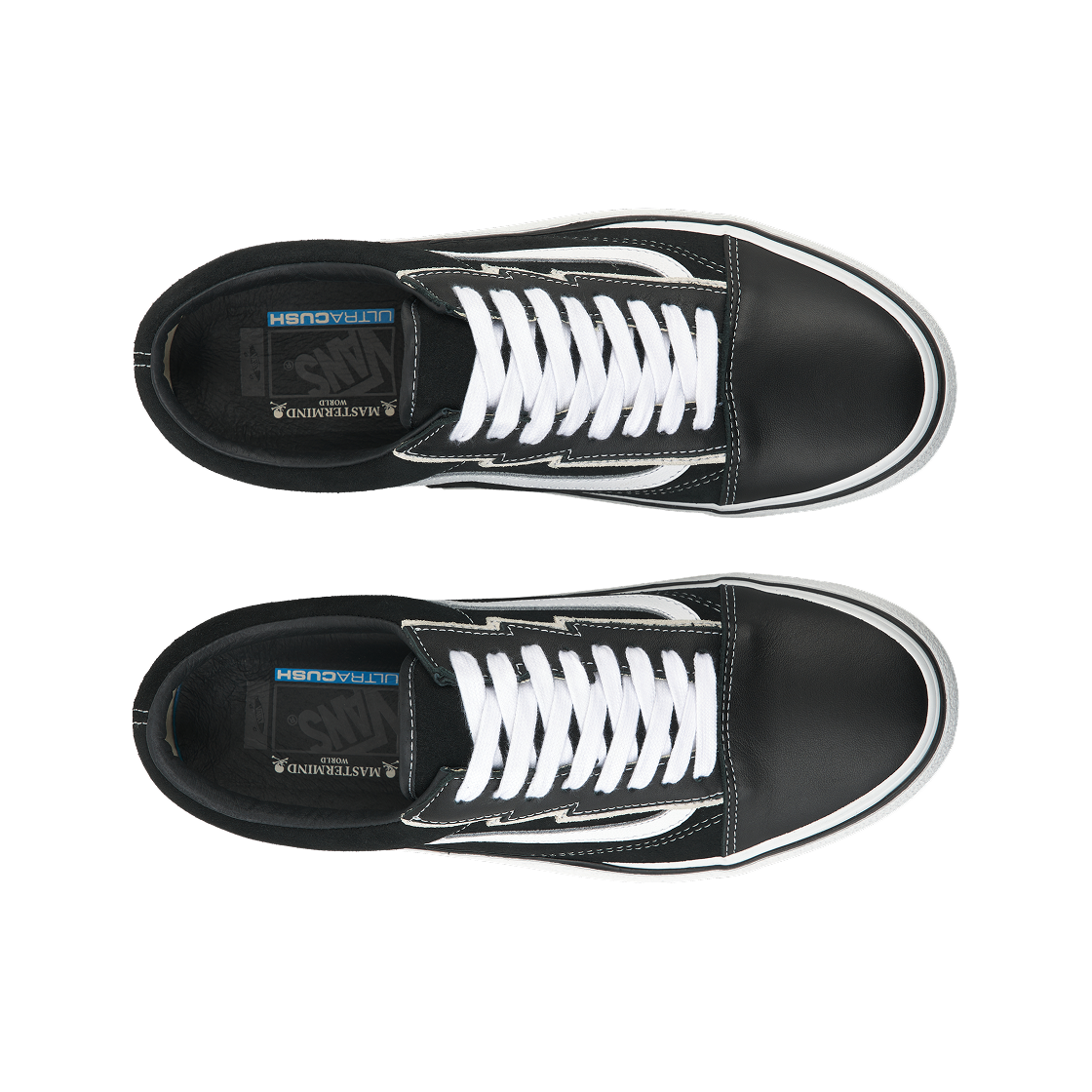 반스 볼트 x 마스터마인드 월드 올드스쿨 볼트 블랙(Vans Vault x Mastermind World Old Skool Bolt Black) - 5