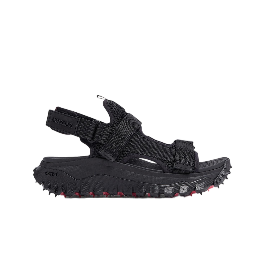 (W) 몽클레르 트레일그립 벨라 샌들 블랙 - 26SS((W) Moncler Trailgrip Vela Sandals Black - 26SS)