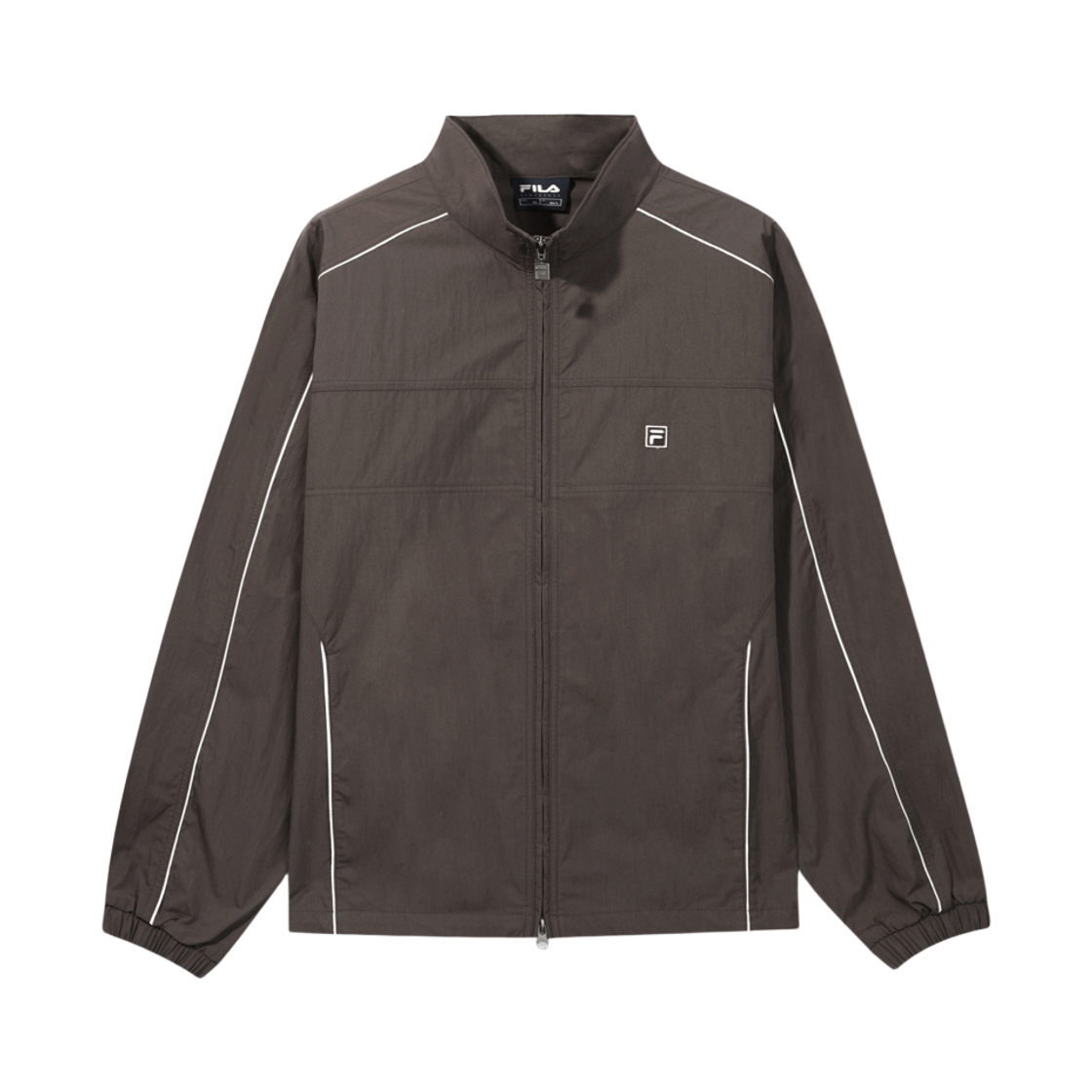 [6% 적립] 휠라 트랙 바람막이 다크브라운([6% 적립] FILA Track Jacket Dark Brown)