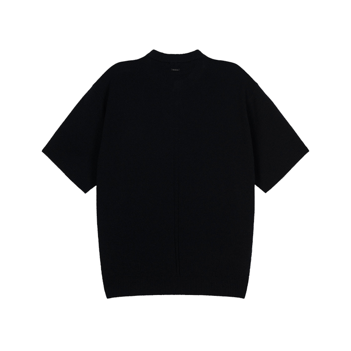 지오송지오 셈블런스 부클 헨리넥 니트 블랙 ZI2KT880BK(ZIOSONGZIO SEMBLANCE Boucle Henley Neck Knit Black) - 2