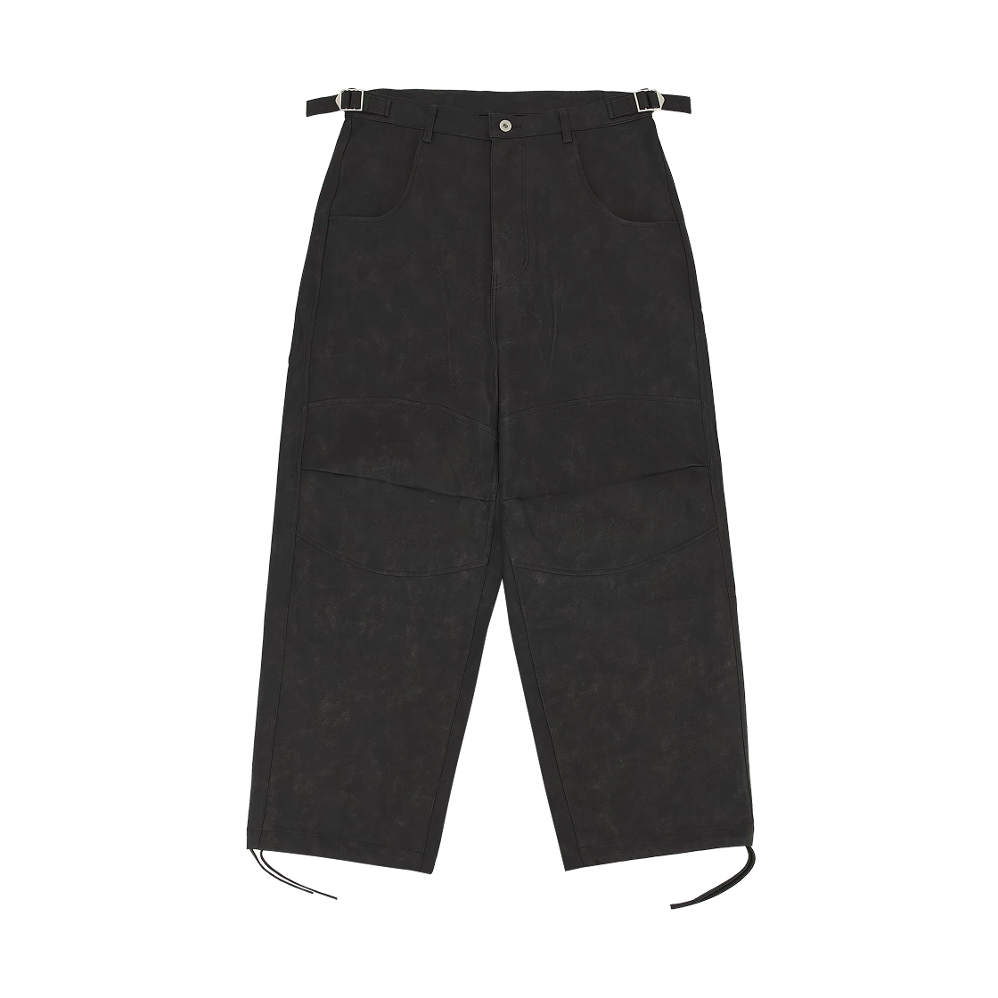 MJD MJD x Koin Seoul 3D Knee Eco Leather Pants Black · M