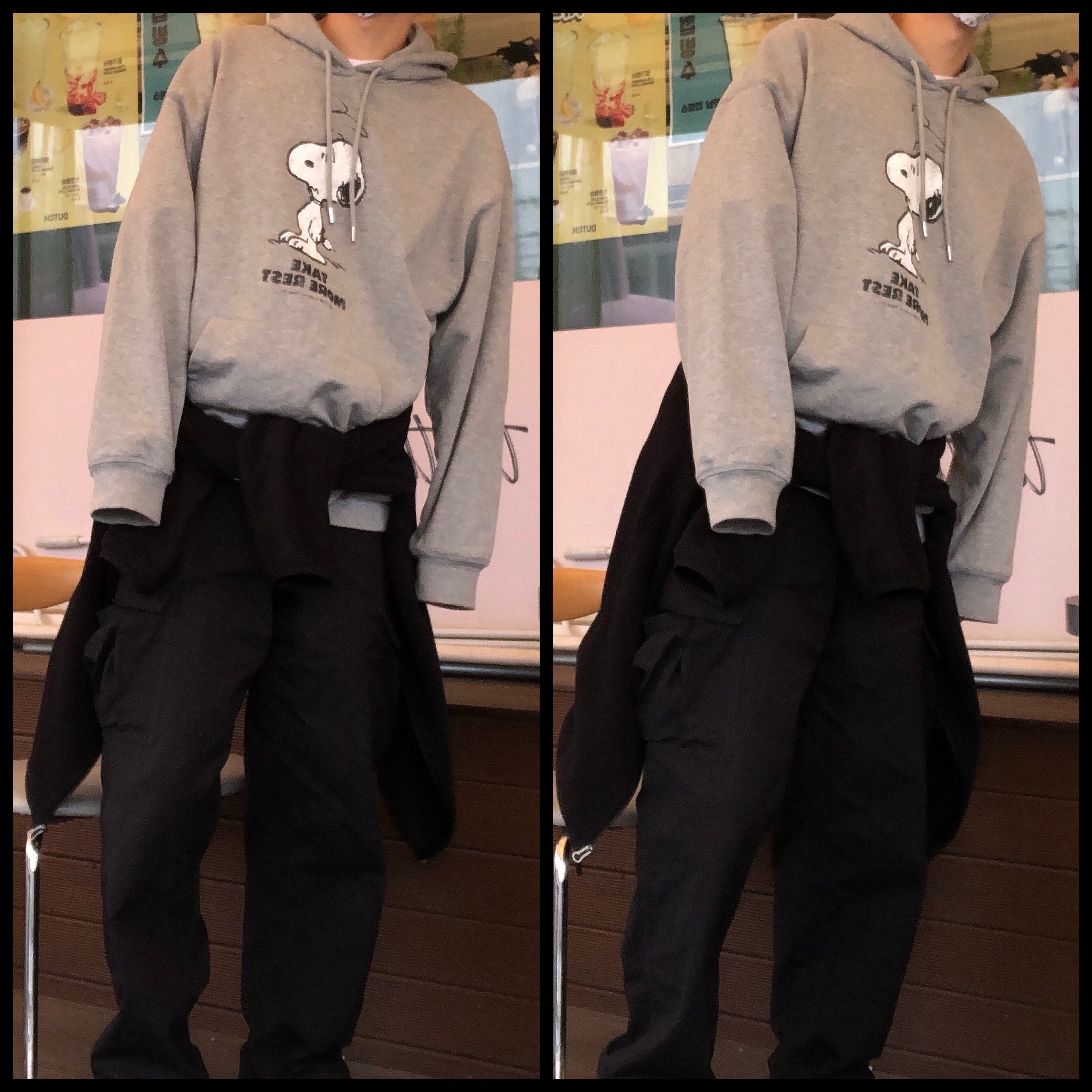 Nike SB Kearny Skate Cargo Pants Black White - Asia 착용 스타일