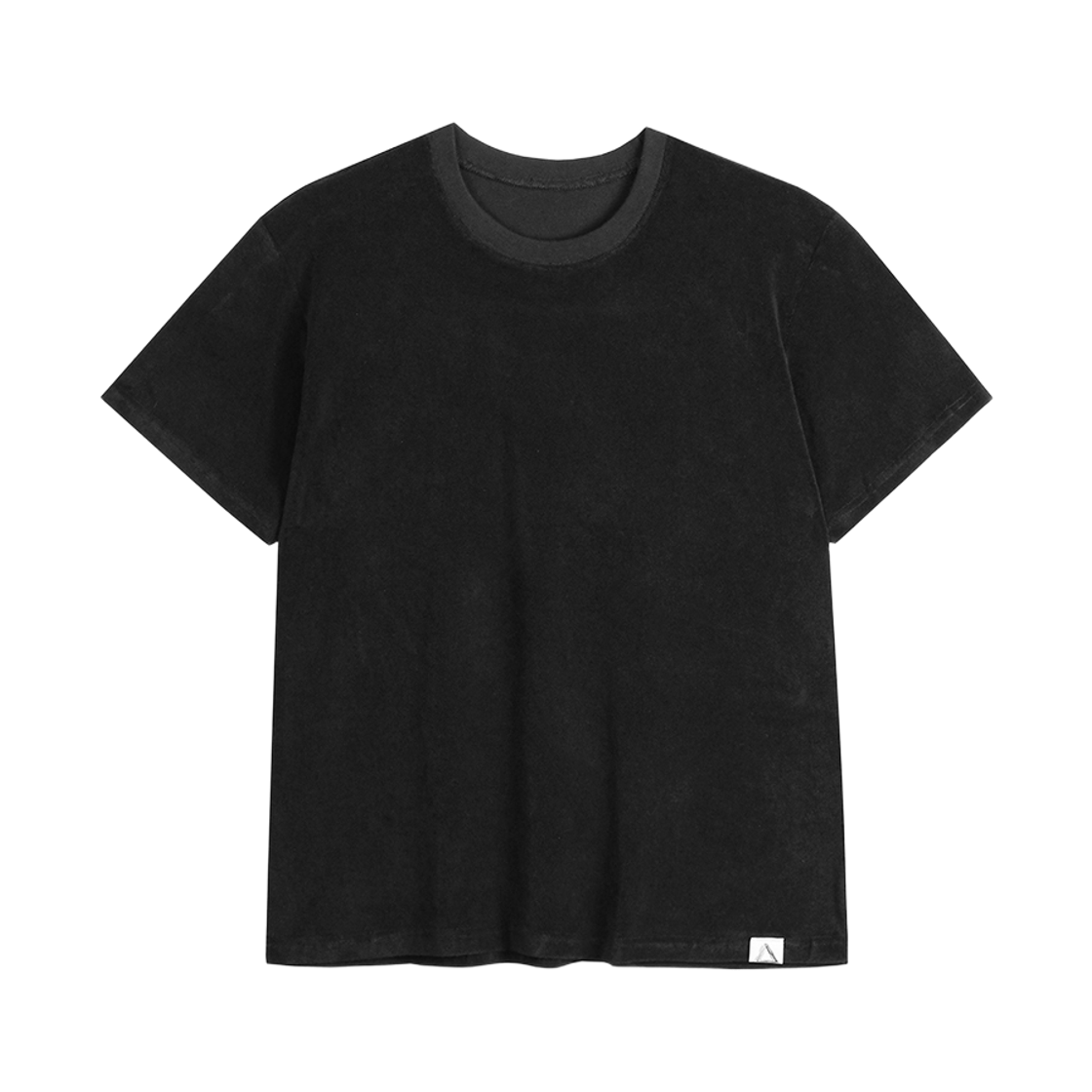 TOP013 THE ATHER SANCTUARY Entry Terry SS Tee Black
