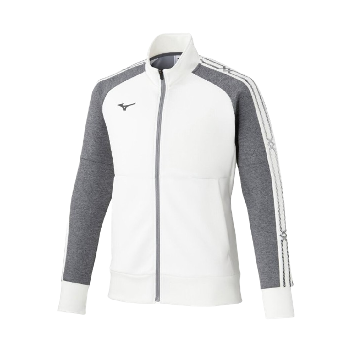 미즈노 스트레치 스웨트 자켓 오프 화이트(Mizuno Stretch Sweat Jacket Off White) - 1
