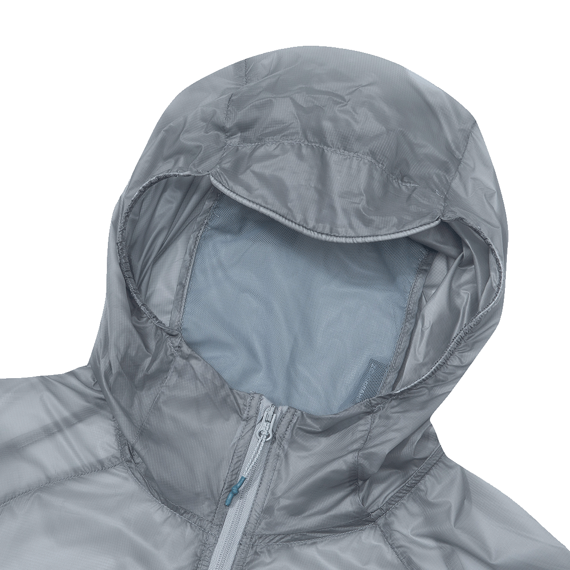 제로그램 라모나 제로웨이트 홑겹 자켓 라이트 그레이(ZEROGRAM Ramona Zeroweight Windbreaker Light Gray) - 3