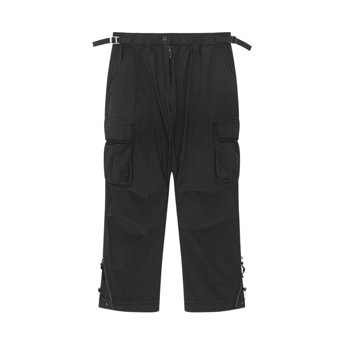 HF26APT012BK HIGHTIDE FRANKIE Lightweight Coated Cargo Pants Black