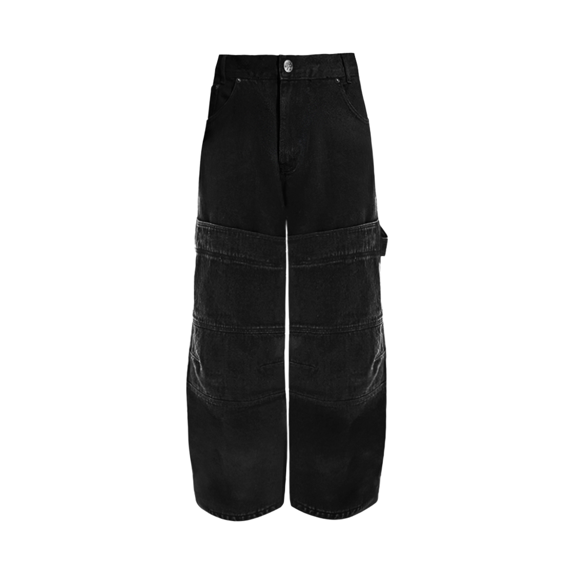 에이엑스커넥션 카펜터 워싱 와이드 데님 팬츠(AX CONNECTION Carpenter Washed Wide Denim Pants)