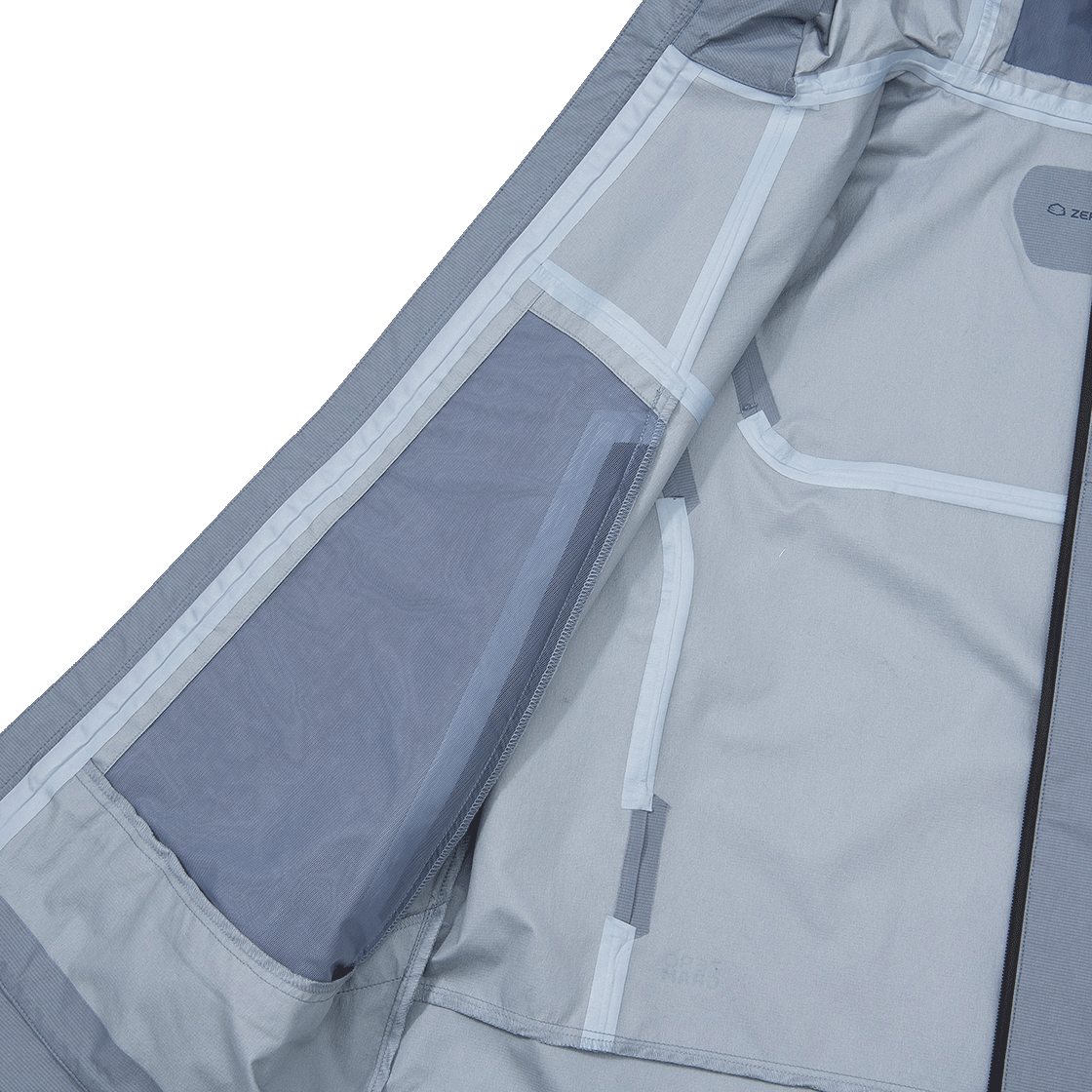 제로그램 베스퍼 라이트쉘 3L 자켓 라이트 블루(ZEROGRAM Vesper Lightshell 3L Jacket Light Blue) - 4