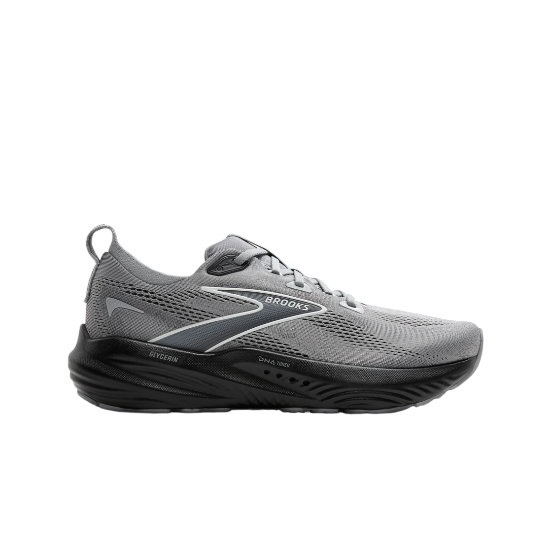 브룩스 러닝 글리세린 22 프라이머 그레이 에보니 블루워시 - D 미디움(Brooks Running Glycerin 22 Primer Gray Ebony Bluewash - D Medium)