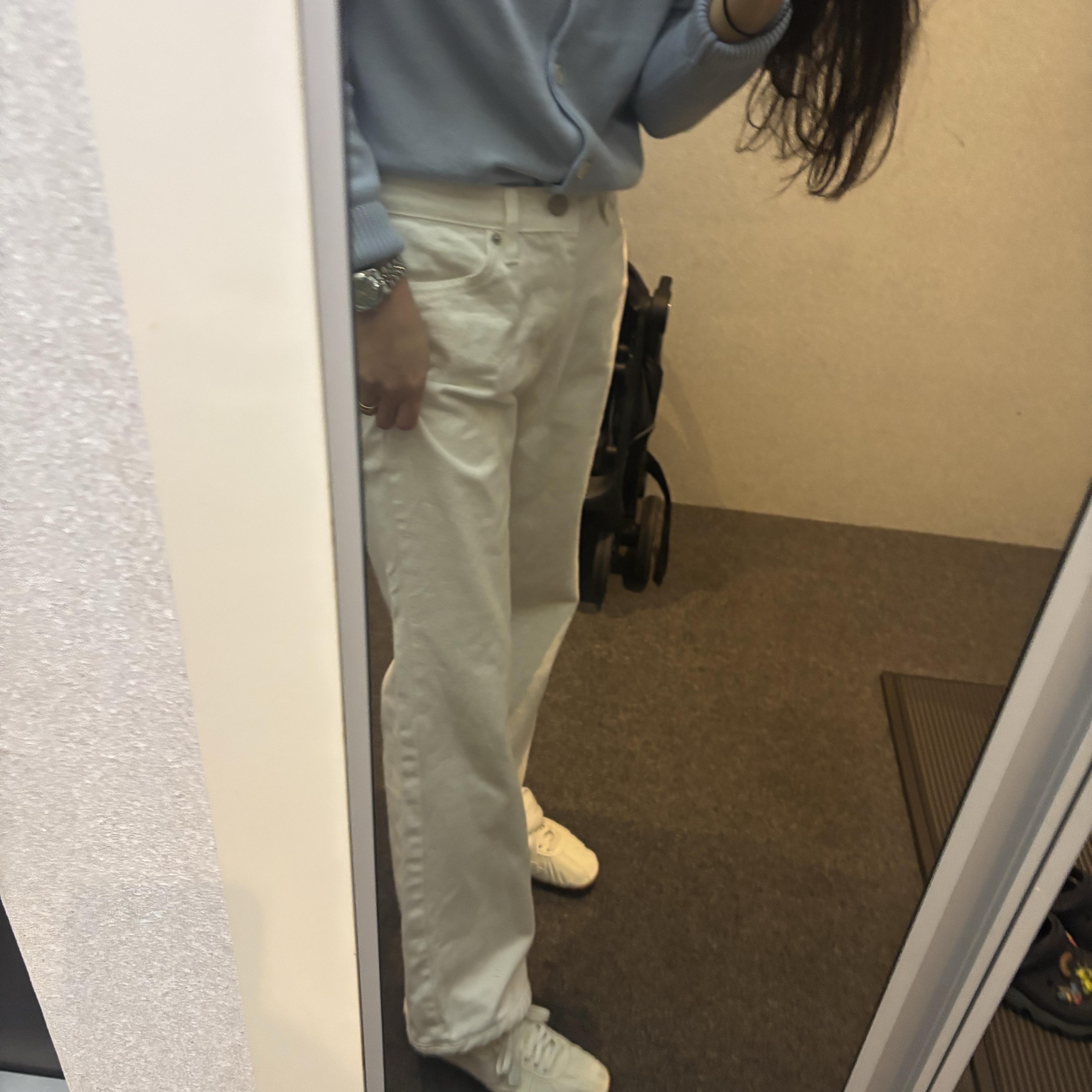 Nike x Jacquemus Moon Shoe SP Soft Pearl Sail 착용 스타일 - 2