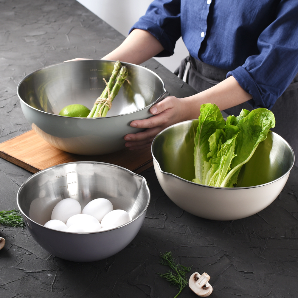 바겐슈타이거 파르베 믹싱볼세트 혼합컬러(WAGENSTEIGER Farbe Mixing Bowl Set Mixed) - 5