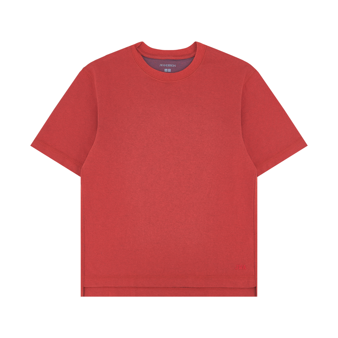 유니클로 x JW 앤더슨 바이컬러 티셔츠 오렌지(Uniqlo x JW Anderson Bi-Color T-Shirt Orange)