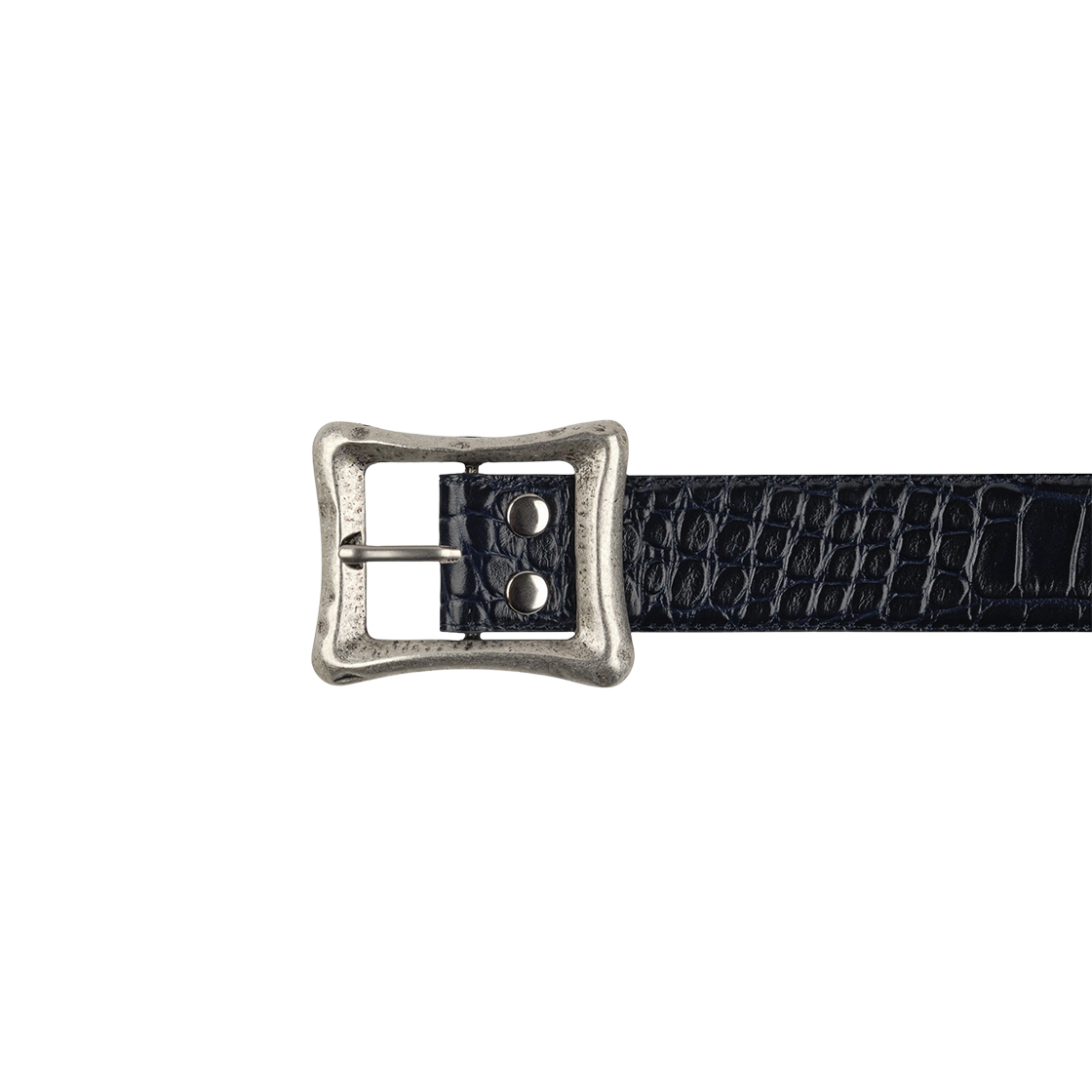 에모스탠스클럽 코어 벨트 크록 엠보스드 딥 네이비(emostanceclub Core Belt Croc Embossed DEEP NAVY) - 2