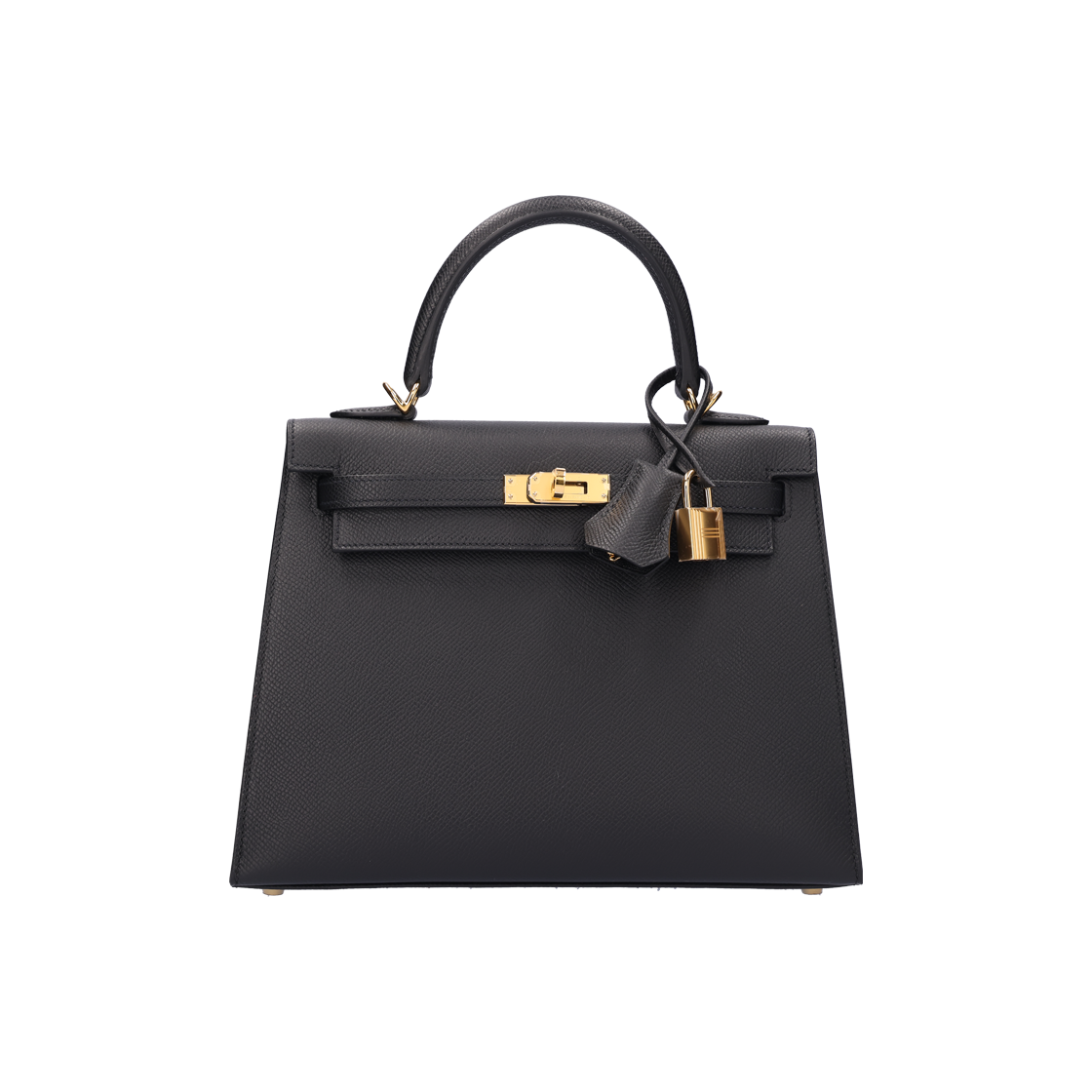 에르메스 H038416CC89 켈리 25 백 셀리에 앱송 & 골드 하드웨어 누아 G각인(Hermes Kelly 25 Sellier Bag in Epsom Leather with Gold Hardware - Noir G Engraving) - 1