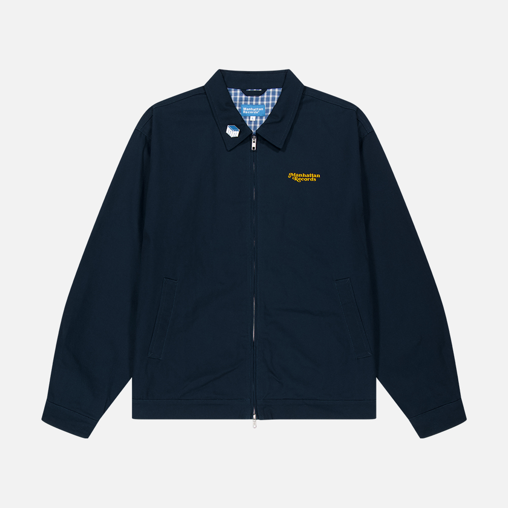 맨하탄 레코즈 팀 드리질러 자켓 - 네이비(Manhattan Records Team Drizzler Jacket - Navy) - 2