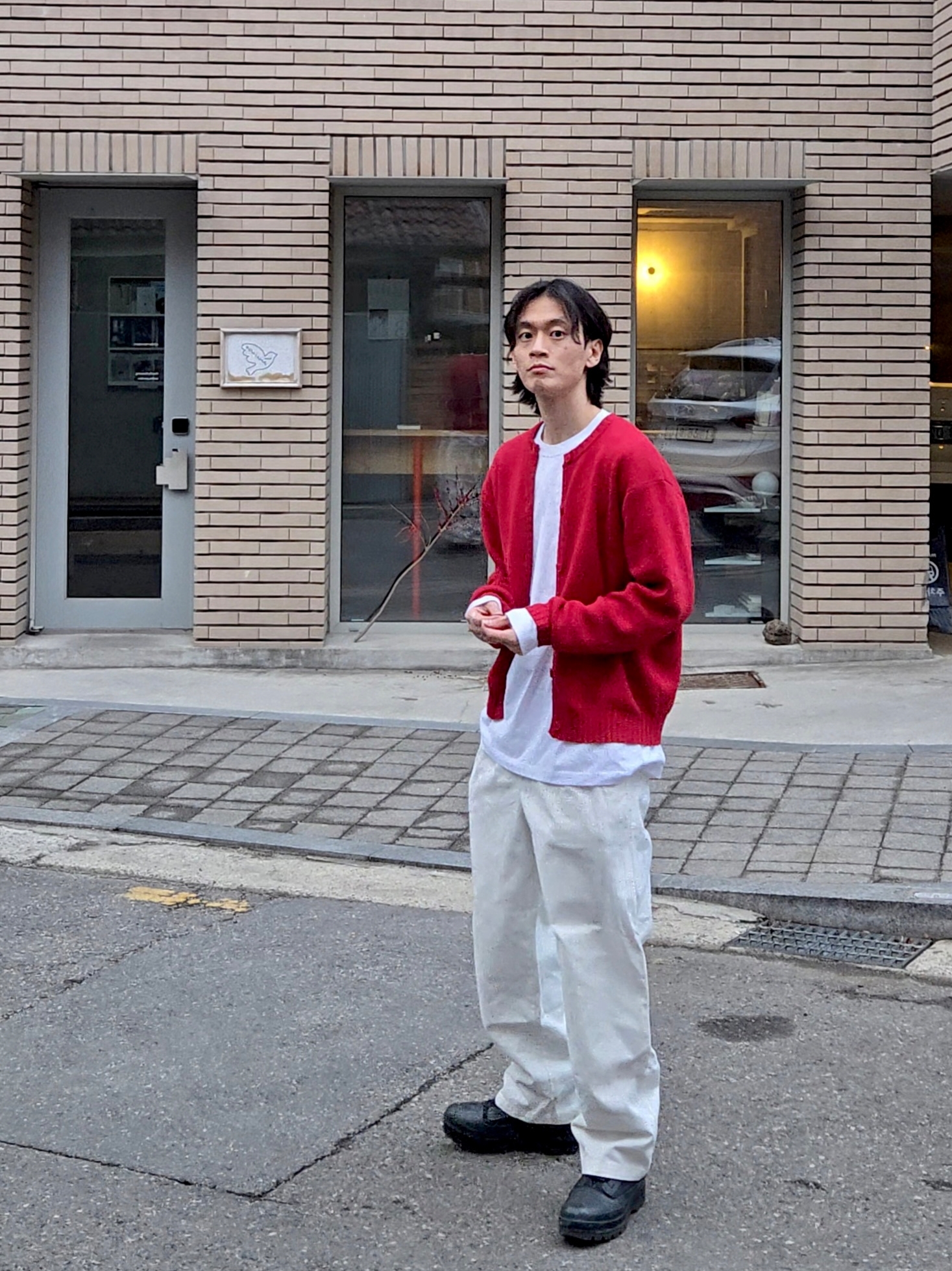 Converse x Ambush Chuck Taylor All Star Duck Boot Black 착용 스타일 - 2