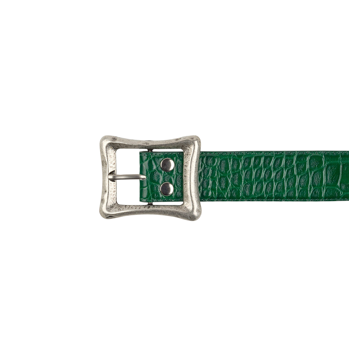 에모스탠스클럽 코어 벨트 크록 엠보스드 그린(emostanceclub Core Belt Croc Embossed GREEN) - 2