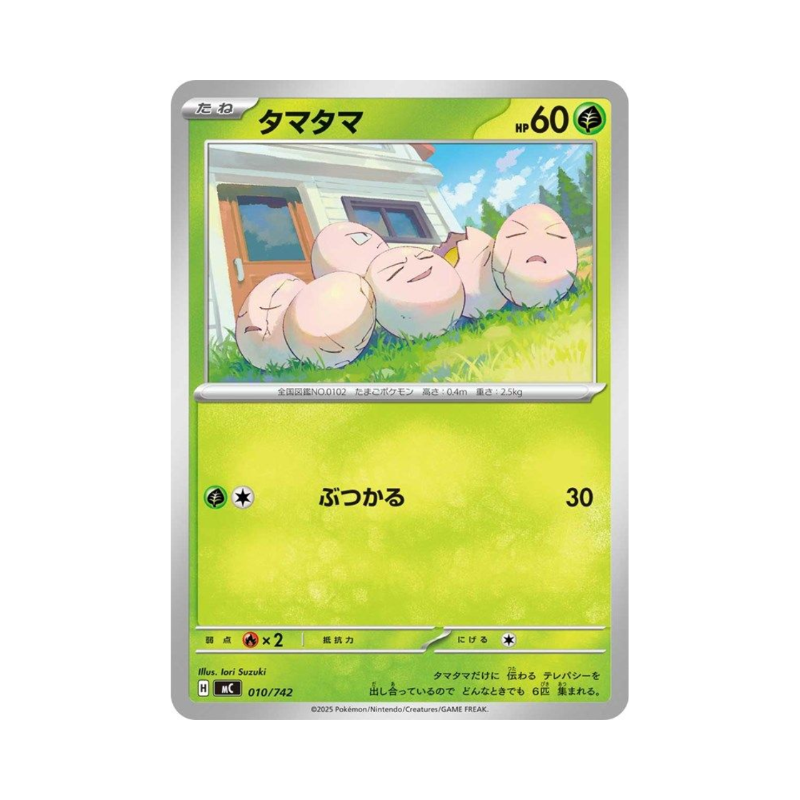 포켓몬 TCG 아라리 스타트 덱 100 배틀 컬렉션 (일어판)(Pokemon TCG Exeggcute Start Deck 100 Battle Collection (Japanese Ver.))