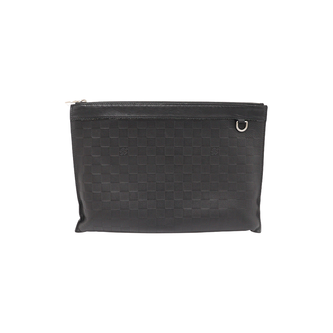 IT9HI9HD33SV Louis Vuitton Damier Infini Leather Discovery Pouch Clutch
