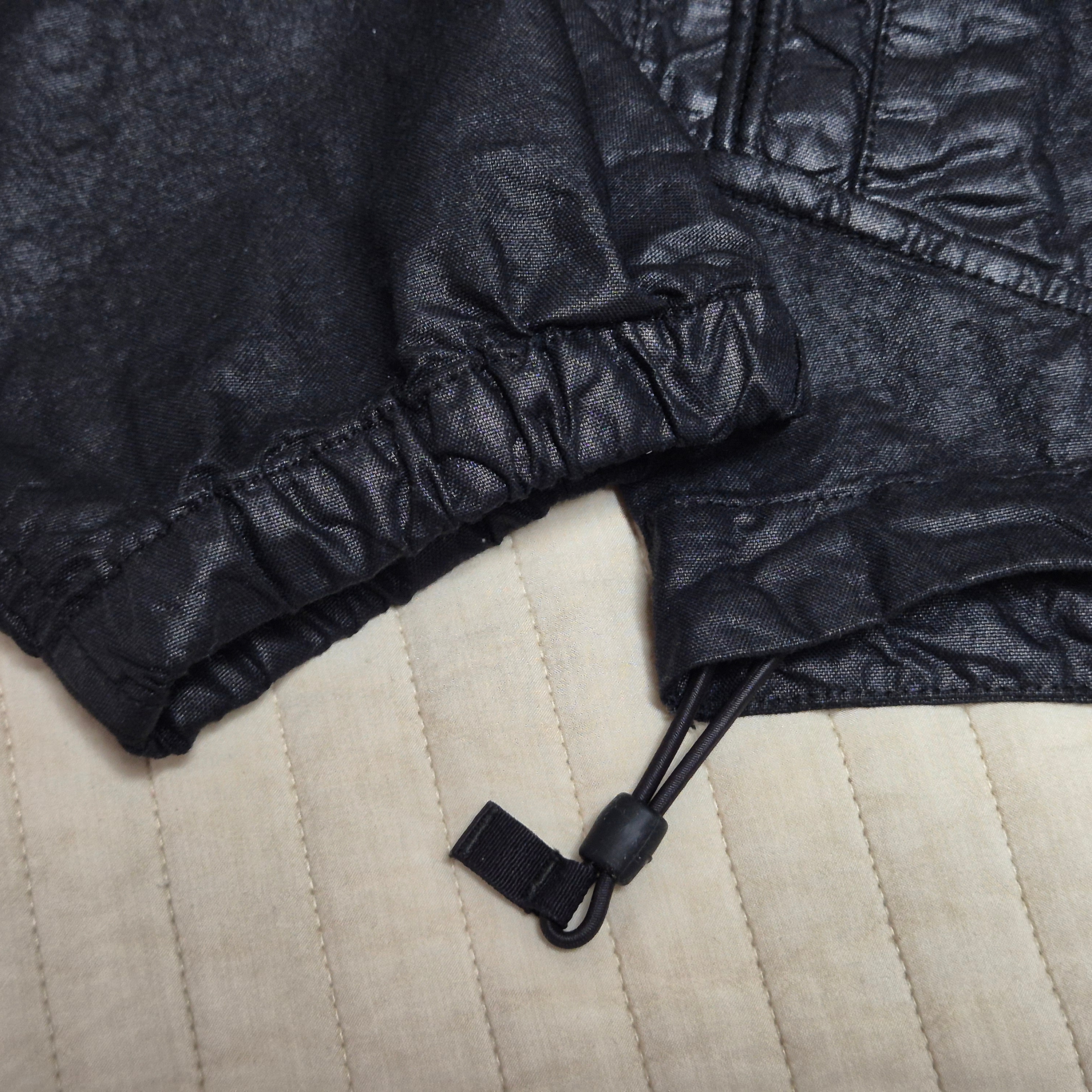 Stone Island 4100053 Organic Look Nylon Panama-TC Hooded Jacket with High-Neck Zip Black - 26SS 착용 스타일 - 4