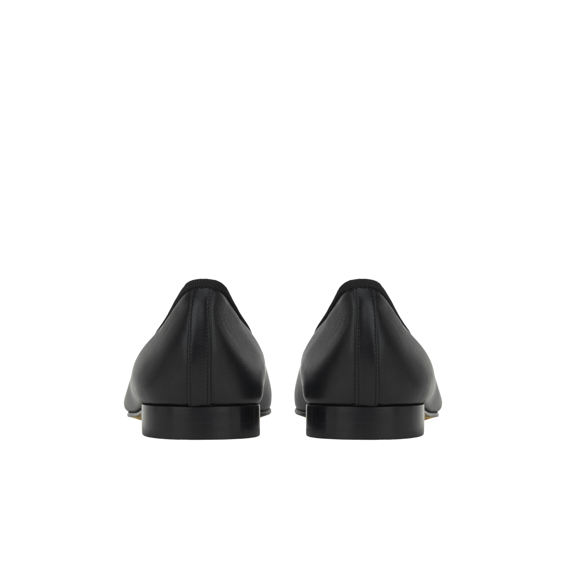 (W) 샤넬 발레리나 플랫 램스킨 그로그랭 & 블랙((W) Chanel Ballerina Flat Lambskin Grosgrain & Black) - 6