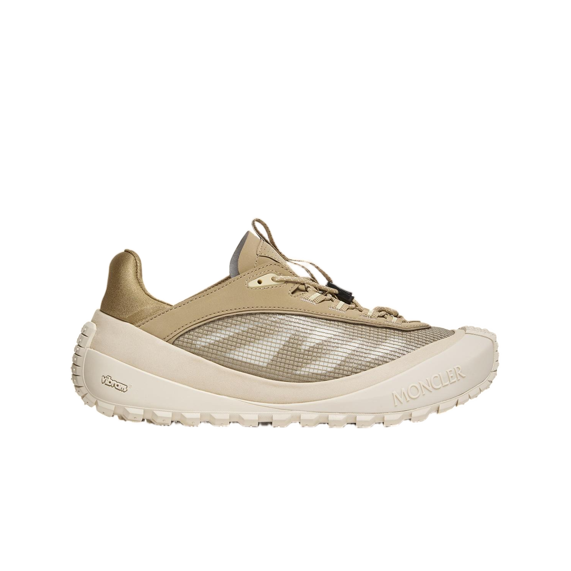 (W) 몽클레르 트레일그립 LP 스웨이드 & 누벅 스니커즈 베이지 - 26SS((W) Moncler Trailgrip LP Suede & Nubuck Sneaker Beige - 26SS)