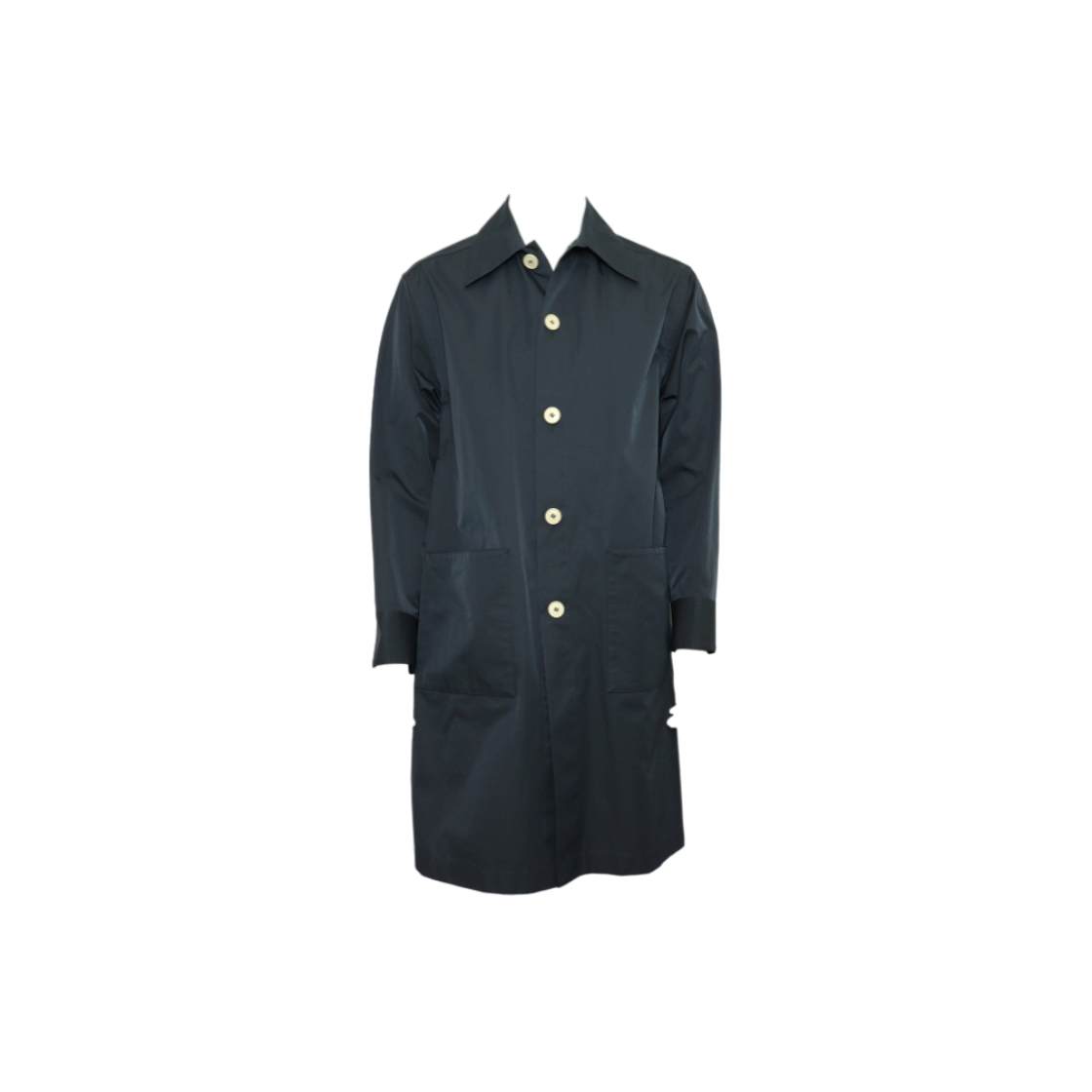 IT3OKOLJPPQV MARNI Dark Grey Cotton Blend Men's Coat Jacket