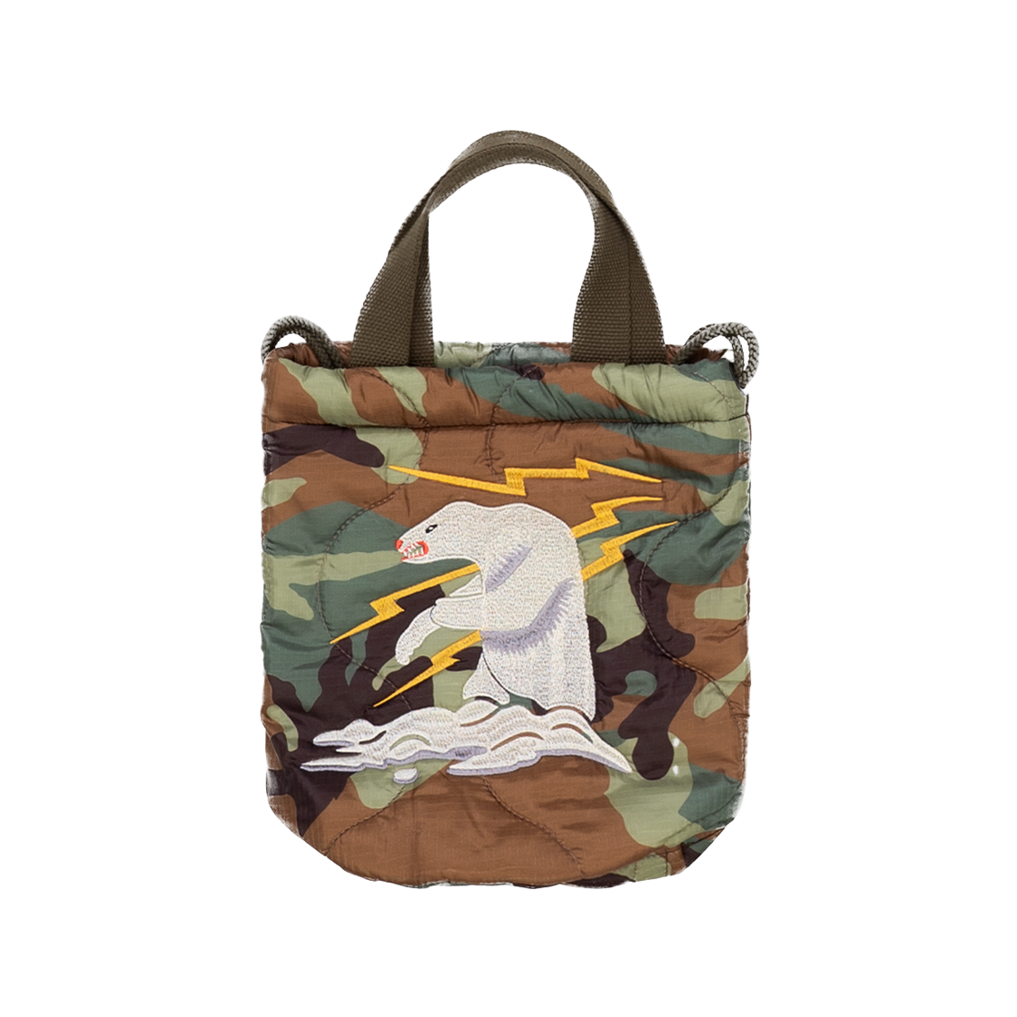 6846WD Houston Japan EMB Quilting Effect Bag Alaska Wood 6846