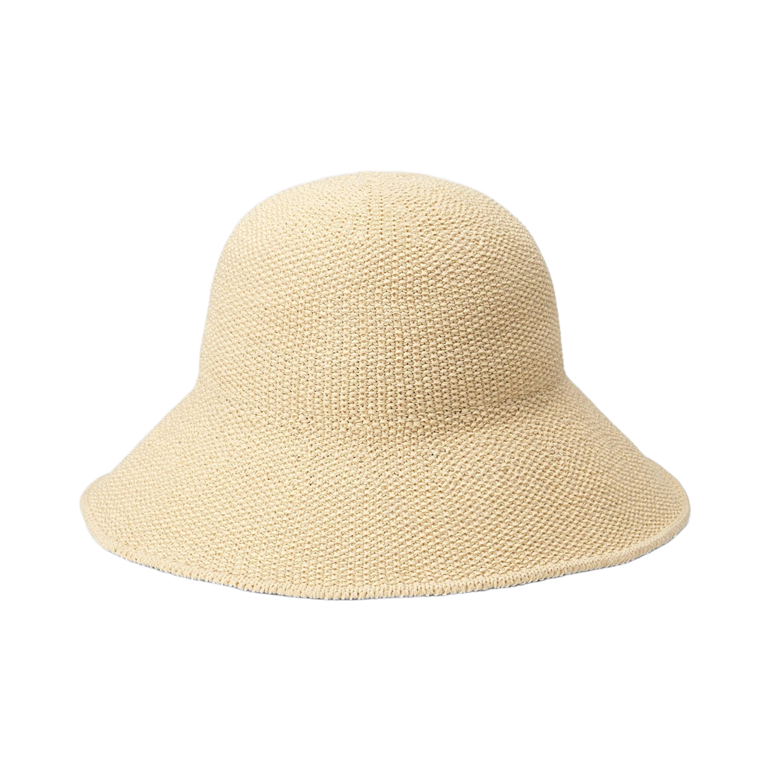 (W) GU UV 프로텍션 써모 와이드 브림 햇 베이지((W) GU UV Protection Thermo Wide Brim Hat Beige) - 1