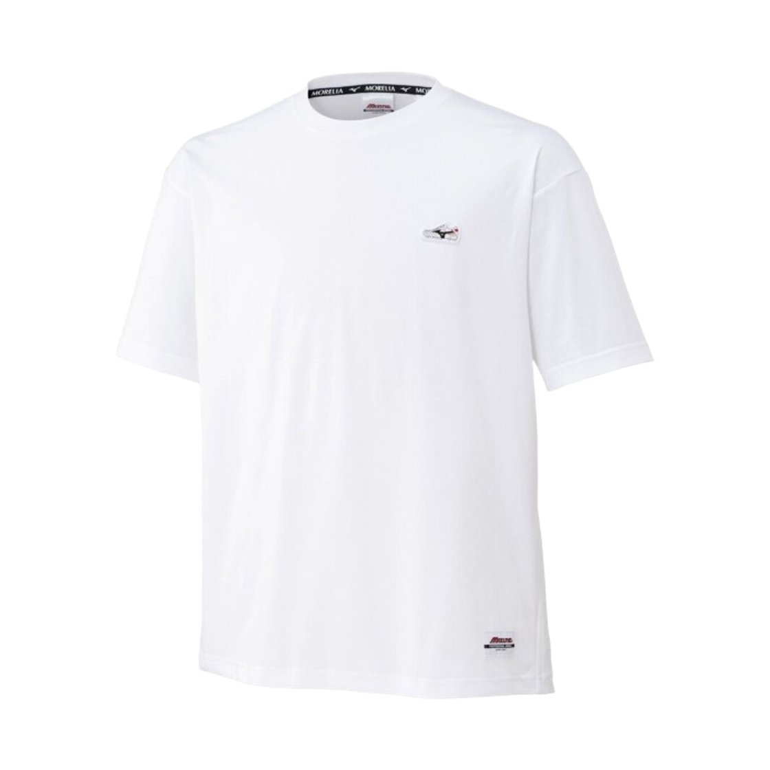 미즈노 모렐리아 스트레치 소프트 드라이 티셔츠 화이트(Mizuno Morelia Stretch Soft Dry T-Shirt White) - 1