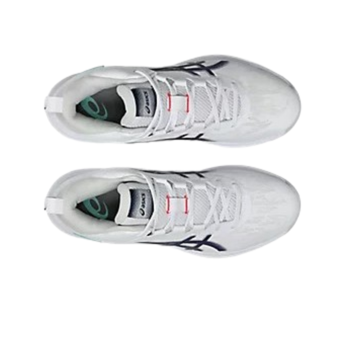 아식스 젤후프 V17 화이트 블루 익스팬스 - 4E 엑스트라 와이드(Asics Gelhoop V17 White Blue Expanse - 4E Extra Wide) - 2