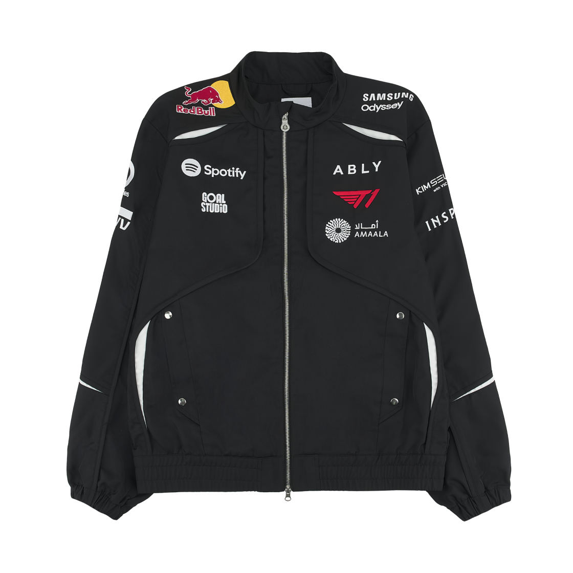 T1 2026 LCK 유니폼 자켓 블랙 (논 마킹 버전)(T1 2026 LCK Uniform Jacket Black (Non Marking Ver.))