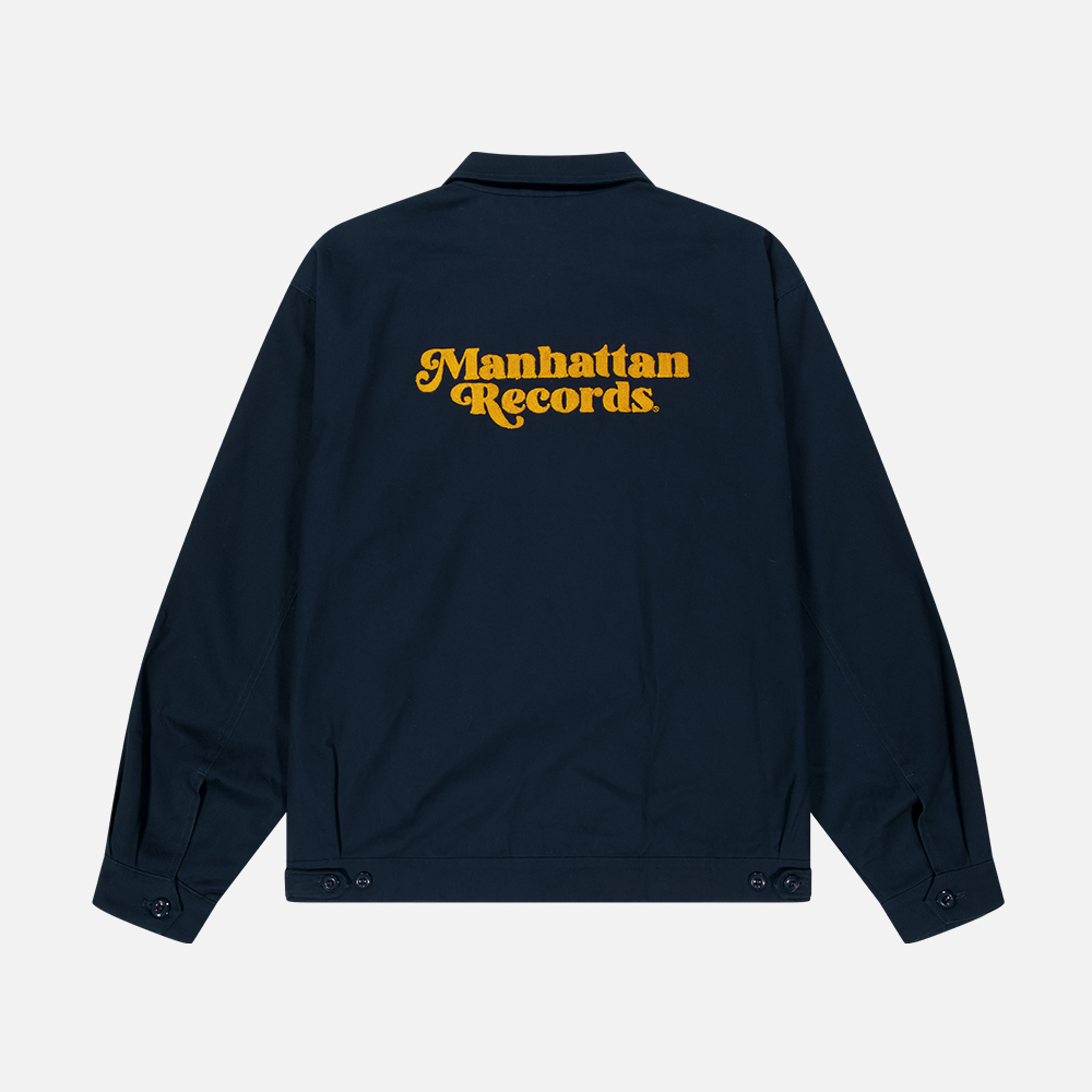 맨하탄 레코즈 팀 드리질러 자켓 - 네이비(Manhattan Records Team Drizzler Jacket - Navy) - 3