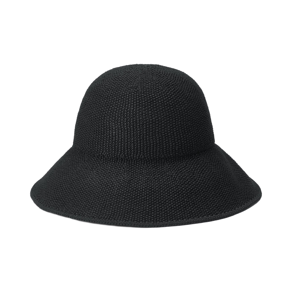 (W) GU UV 프로텍션 써모 와이드 브림 햇 블랙((W) GU UV Protection Thermo Wide Brim Hat Black)