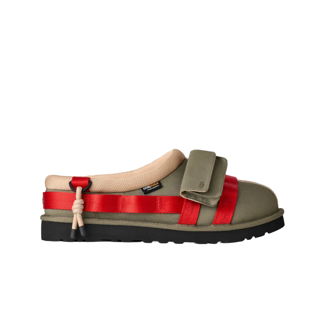 1180110-BVRD Ugg Tasman Wildwood Burnt Olive Red Pepper