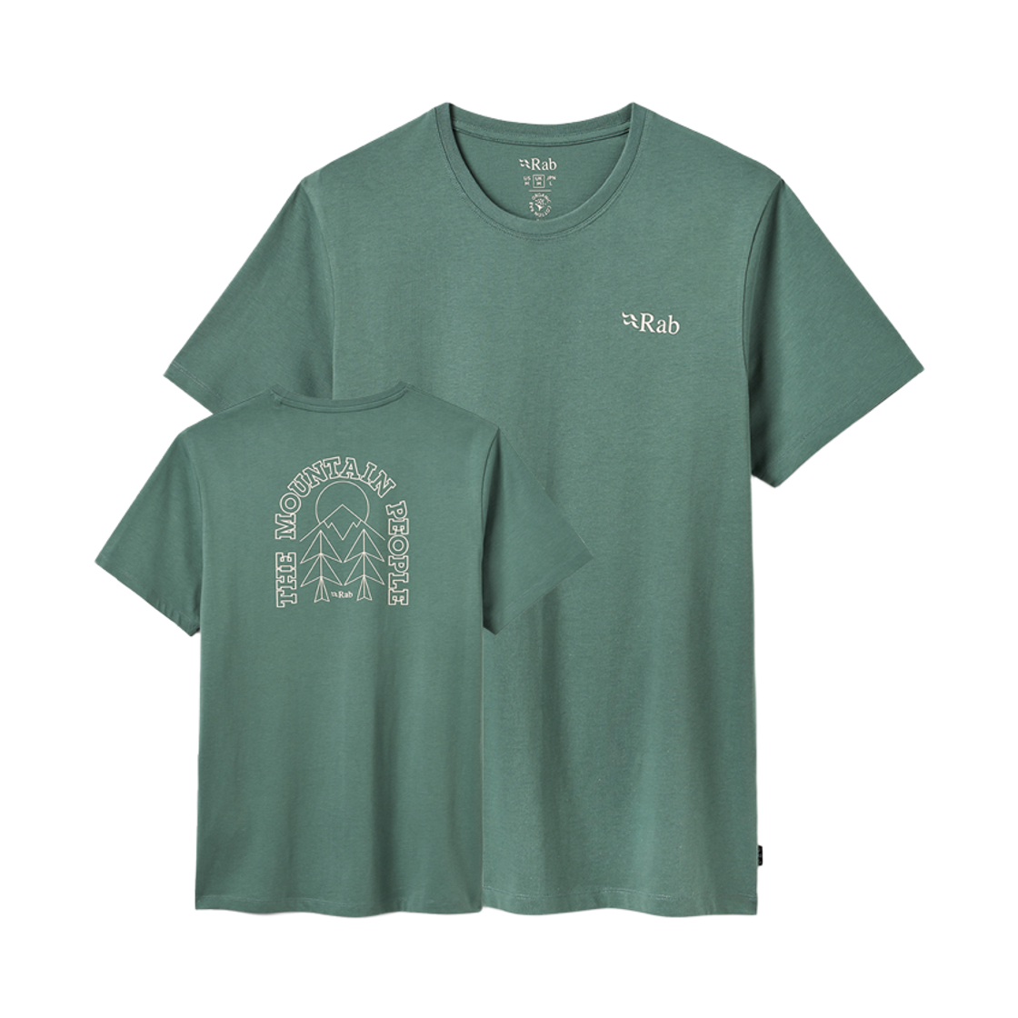 랩 스탠스 써크 티 여 세이지(Rab Stance Cirque Tee Wmns Sage) - 1