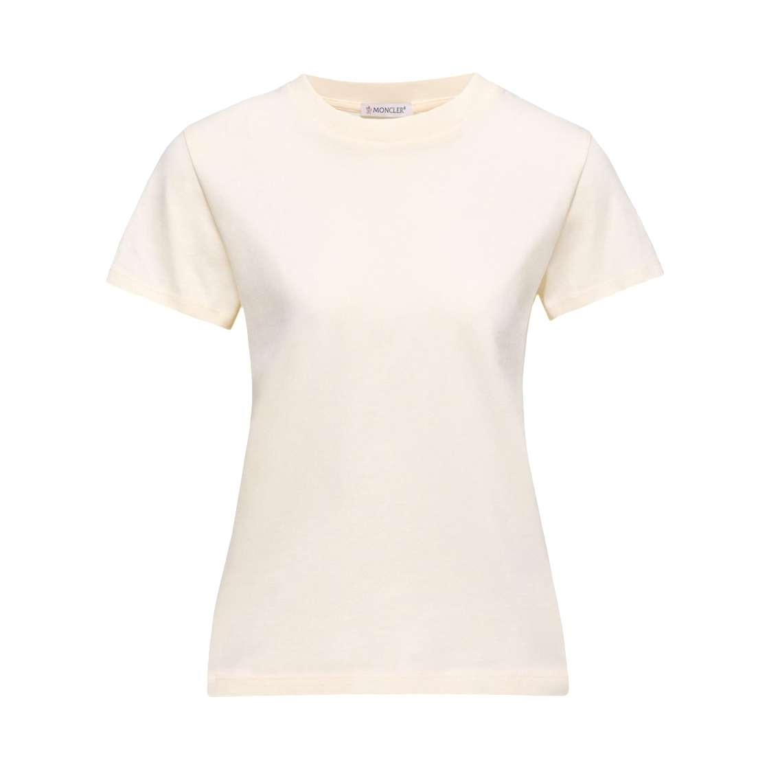 L1-093-8C00029-89AUO-034 (W) Moncler Embroidered Logo Cotton T-Shirt White - 26SS
